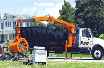 Overall solution for oversized waste supervision